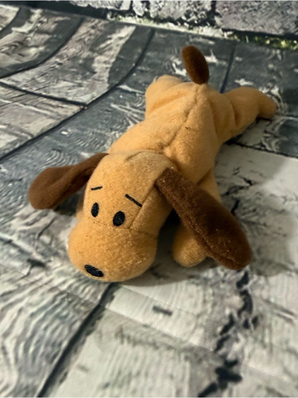 Vintage 1998 McDonalds TY Beanie Babies “Bones” The Dog 5.5” Toy (TYMC-06)